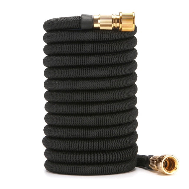 Water Gun Garden Hose Adjustable Nozzle Telescopic Magic Hose High Pressure Power Washing Machine Garden flower Cleaning Sprayer|Garden Hoses & Reels - Frontier General Hardware