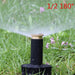 90 360 Degree Pop up Sprinklers Plastic Lawn Watering Sprinkler Head Adjustable Garden Spray Nozzle 1/2" Female Thread 1 Pc|lawn watering|sprinkler headspray nozzle - Frontier General Hardware