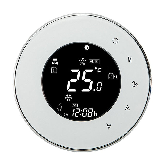 Smart WiFi Touch Thermostat Temperature Wireless Controller For Water/Electric Floor Heating Water/Gas Boiler Works Google Home|Smart Temperature Control System - Frontier General Hardware