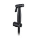 Handheld Brass Black Chrome Brushed Stainless Steel Wall hung Toilet Toilet Bidet Sprayer Corner Drain Valve Kit|Bidets - Frontier General Hardware