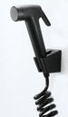 Black Handheld Bidet Spray ABS Shower Sprayer Set Toilet Faucet Shower Bidet With Hose and Holder BD544|Bidets - Frontier General Hardware