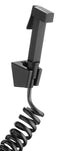 black angle valve and Toilet Bidet square Sprayer Washing Shower Head Flusher Flushing Clean Bidets black brass spray BD777|Bidets - Frontier General Hardware