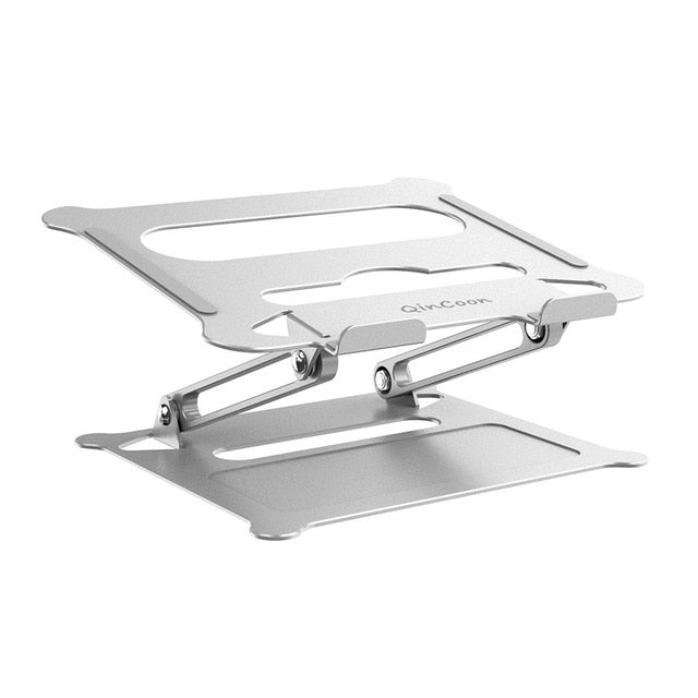 Adjustable Aluminum Laptop Stand Ergonomic Multi Angle Desk Laptop Holder w/Heat Vent for Notebook MacBook Dell HP More 10 17.3"|Laptop Stand - Frontier General Hardware
