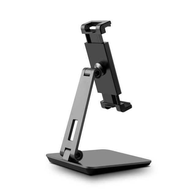 Adjustable Heavy Duty Aluminum Tablet Stand 360° Swivel Foldable Tablet Holder for iPad Tab Kindle Nintendo Switch (4.7 13")|Tablet Stands - Frontier General Hardware