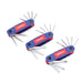 WORKPRO 24PC Folding Allen Key Set CRV Durable Hex Key Wrenches Inner Hexagon Screwdriver Portable Repair Tools Set|Wrench