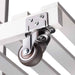4pcs Furniture Casters Wheels Soft Rubber Swivel Caster Quite Roller wheels for trolley Baby Crib Bed Wheels Household Accessory|Casters