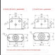 4pcs Furniture Casters Wheels Soft Rubber Swivel Caster Quite Roller wheels for trolley Baby Crib Bed Wheels Household Accessory|Casters