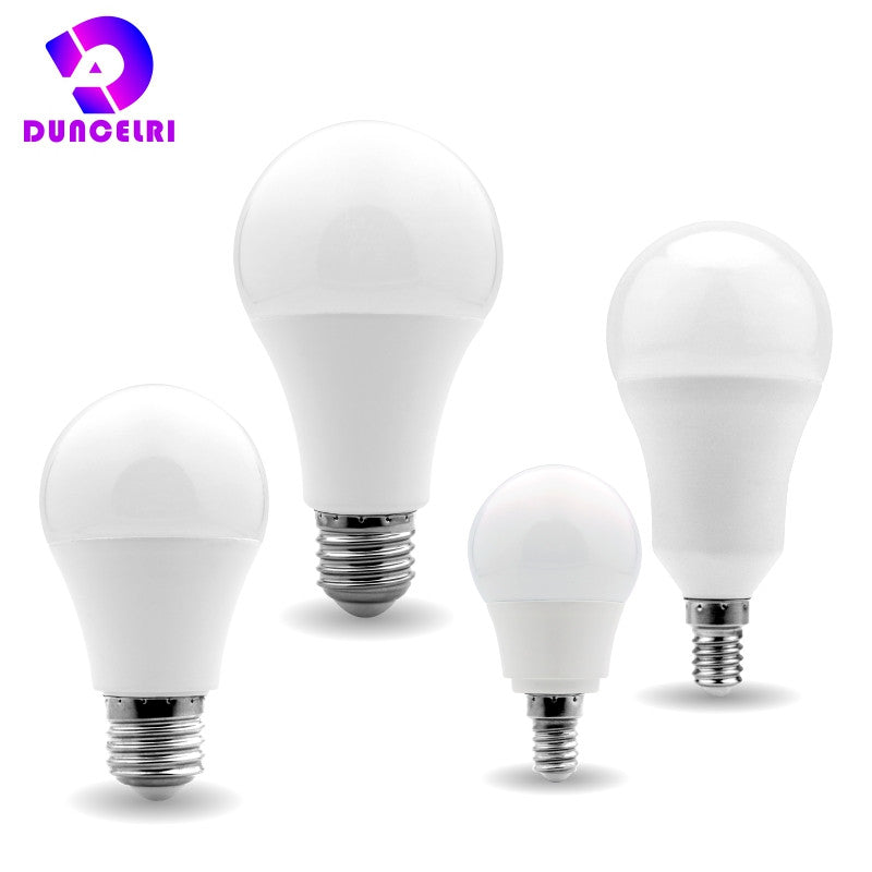 4 Pieces LED Bulbs E27 E14 Set 3W To 20W AC 200 240V SMD2835 Ra85 Warm And Cold White 270 Degree Lifespan 50000 Hours Frontier General Hardware