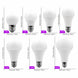 4 Pieces LED Bulbs E27 E14 Set 3W To 20W AC 200 240V SMD2835 Ra85 Warm And Cold White 270 Degree Lifespan 50000 Hours Frontier General Hardware
