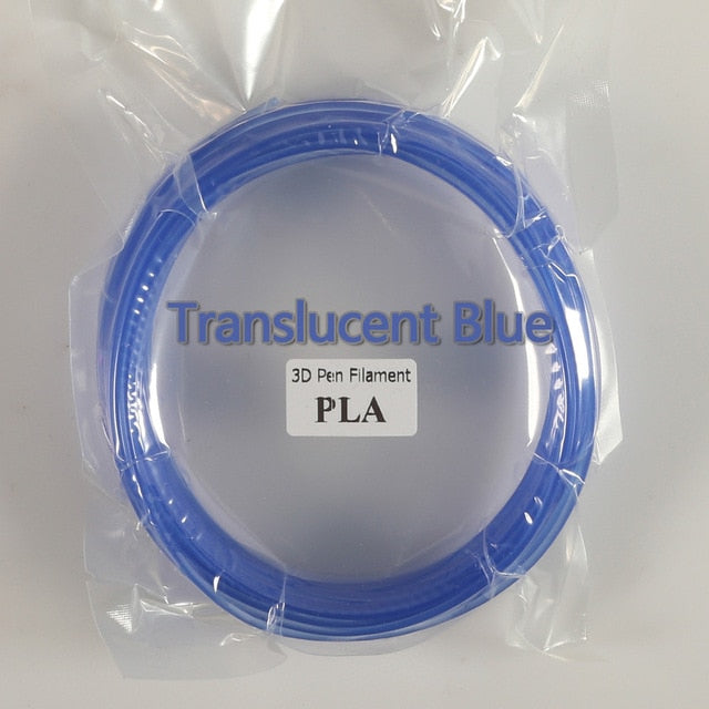 Plastic for 3d Pen 10 Meter PLA 1.75mm 3D Printer Filament Printing Materials Extruder Accessories Parts Transparent White Wood|3D Printing Materials - Frontier General Hardware