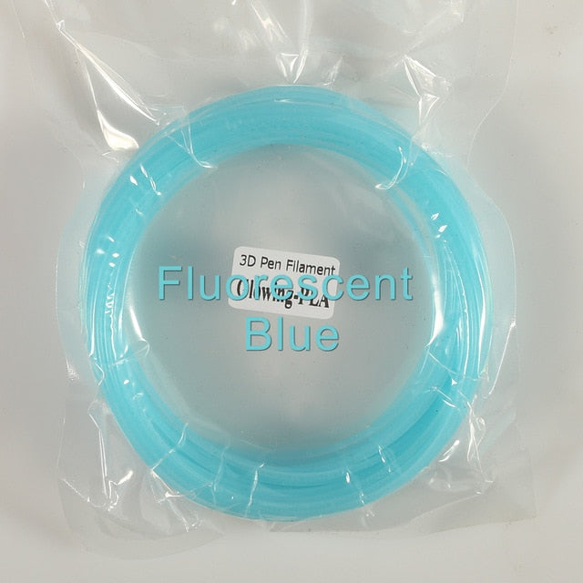 Plastic for 3d Pen 10 Meter PLA 1.75mm 3D Printer Filament Printing Materials Extruder Accessories Parts Transparent White Wood|3D Printing Materials - Frontier General Hardware