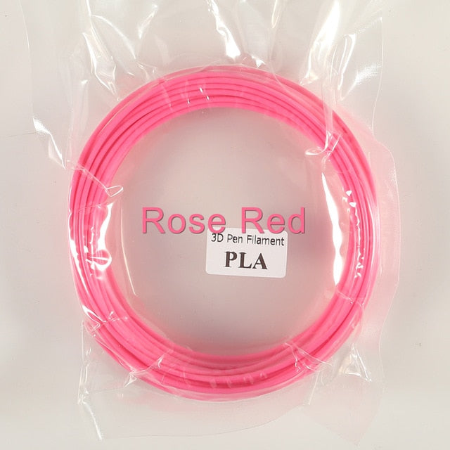 Plastic for 3d Pen 10 Meter PLA 1.75mm 3D Printer Filament Printing Materials Extruder Accessories Parts Transparent White Wood|3D Printing Materials - Frontier General Hardware