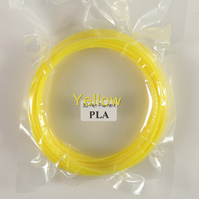 Plastic for 3d Pen 10 Meter PLA 1.75mm 3D Printer Filament Printing Materials Extruder Accessories Parts Transparent White Wood|3D Printing Materials - Frontier General Hardware