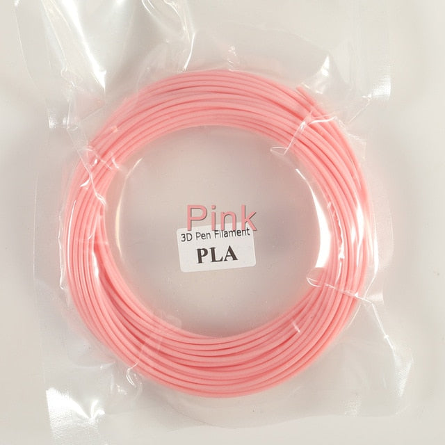 Plastic for 3d Pen 10 Meter PLA 1.75mm 3D Printer Filament Printing Materials Extruder Accessories Parts Transparent White Wood|3D Printing Materials - Frontier General Hardware