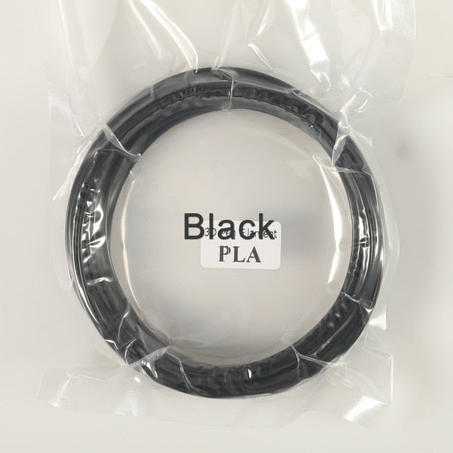 Plastic for 3d Pen 10 Meter PLA 1.75mm 3D Printer Filament Printing Materials Extruder Accessories Parts Transparent White Wood|3D Printing Materials - Frontier General Hardware