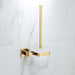 Luxury Golden Bathroom Brass Hardware Sets Towel Rack Paper holder Toilet Brush Holder Towel Holder hook Row hook Activity bar|Bath Hardware Sets - Frontier General Hardware