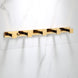 Luxury Golden Bathroom Brass Hardware Sets Towel Rack Paper holder Toilet Brush Holder Towel Holder hook Row hook Activity bar|Bath Hardware Sets - Frontier General Hardware