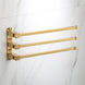 Luxury Golden Bathroom Brass Hardware Sets Towel Rack Paper holder Toilet Brush Holder Towel Holder hook Row hook Activity bar|Bath Hardware Sets - Frontier General Hardware