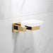 Luxury Golden Bathroom Brass Hardware Sets Towel Rack Paper holder Toilet Brush Holder Towel Holder hook Row hook Activity bar|Bath Hardware Sets - Frontier General Hardware