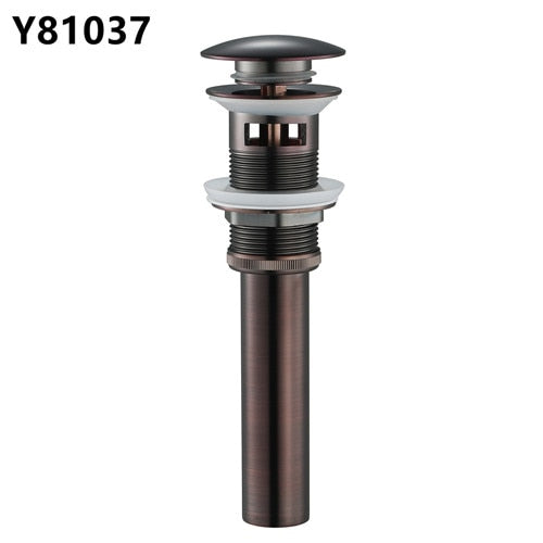 Frap Basin Sink Pop Up Drain Brass Waterlet Drains With Overflow Hole Vanity Waste Drainer 8 Colors Bathroom accessories Y81033|Bath Hardware Sets - Frontier General Hardware