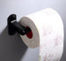 Black Bathroom Accessories Paper towel rack Blower frame Single pole Double rod Towel rack Soap dish Towel ring Clothes hook|Bath Hardware Sets - Frontier General Hardware