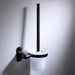 Black Bathroom Accessories Paper towel rack Blower frame Single pole Double rod Towel rack Soap dish Towel ring Clothes hook|Bath Hardware Sets - Frontier General Hardware