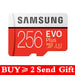SAMSUNG Micro SD card 32GB Class 10 Memory Card EVO Plus 256GB 128GB 64GB 16GB TF Card - Frontier General Hardware