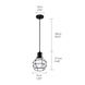 Retro loft industrial iron hanging lights E27 110V 220V LED black pendant lamps for kitchen living room bedroom aisle restaurant|Pendant Lights - Frontier General Hardware