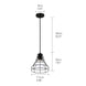 Retro loft industrial iron hanging lights E27 110V 220V LED black pendant lamps for kitchen living room bedroom aisle restaurant|Pendant Lights - Frontier General Hardware