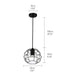 Retro loft industrial iron hanging lights E27 110V 220V LED black pendant lamps for kitchen living room bedroom aisle restaurant|Pendant Lights - Frontier General Hardware