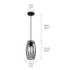 Retro loft industrial iron hanging lights E27 110V 220V LED black pendant lamps for kitchen living room bedroom aisle restaurant|Pendant Lights - Frontier General Hardware