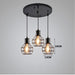 Retro loft industrial iron hanging lights E27 110V 220V LED black pendant lamps for kitchen living room bedroom aisle restaurant|Pendant Lights - Frontier General Hardware
