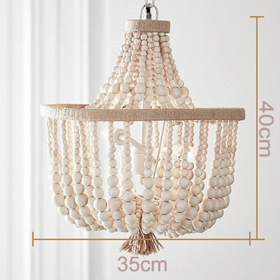 Modern minimalist round wooden beads E27 led pendant lamp children bedroom crystal pendant light living room hotel kitchen lamps|Pendant Lights - Frontier General Hardware