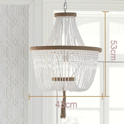 Modern minimalist round wooden beads E27 led pendant lamp children bedroom crystal pendant light living room hotel kitchen lamps|Pendant Lights - Frontier General Hardware