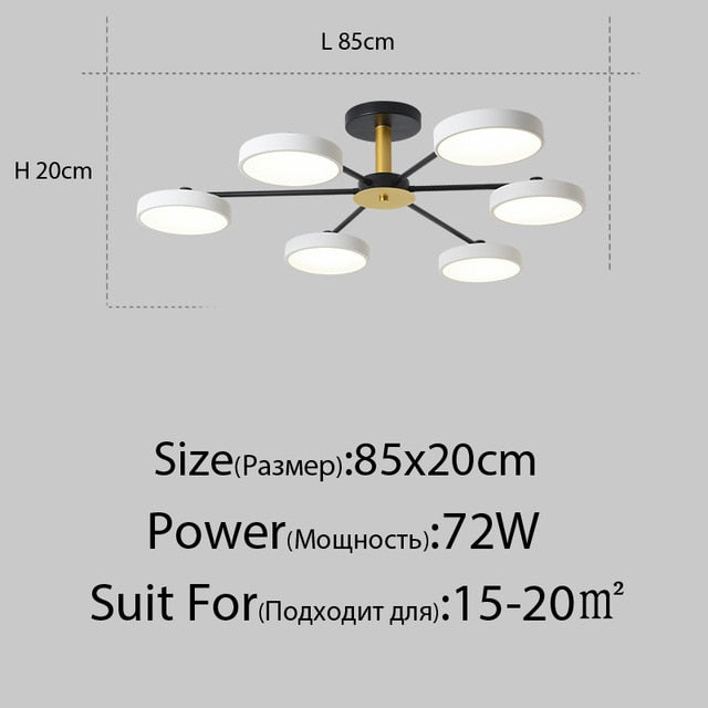 New 220v Led Chandelier For Living Room Bedroom Home Chandelier Modern Led Ceiling Chandelier Lamp Lighting Chandelier|Chandeliers - Frontier General Hardware
