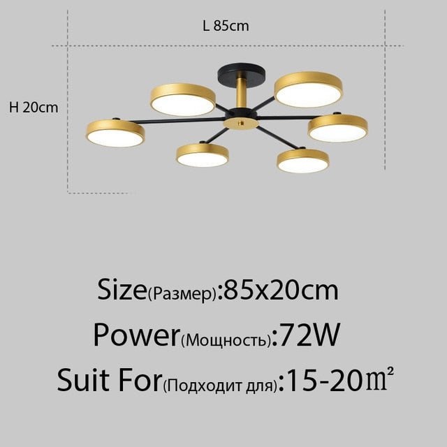 New 220v Led Chandelier For Living Room Bedroom Home Chandelier Modern Led Ceiling Chandelier Lamp Lighting Chandelier|Chandeliers - Frontier General Hardware