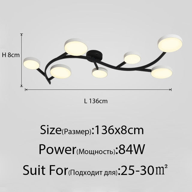 New 220v Led Chandelier For Living Room Bedroom Home Chandelier Modern Led Ceiling Chandelier Lamp Lighting Chandelier|Chandeliers - Frontier General Hardware