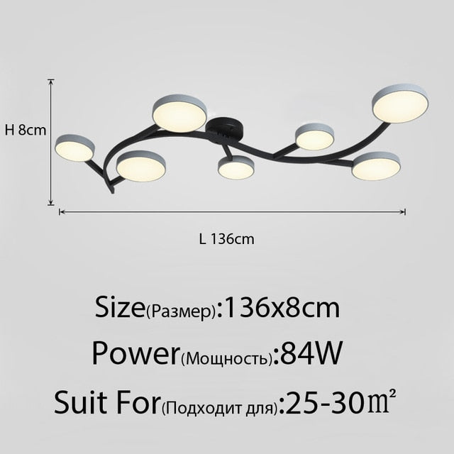 New 220v Led Chandelier For Living Room Bedroom Home Chandelier Modern Led Ceiling Chandelier Lamp Lighting Chandelier|Chandeliers - Frontier General Hardware