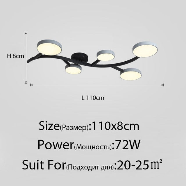 New 220v Led Chandelier For Living Room Bedroom Home Chandelier Modern Led Ceiling Chandelier Lamp Lighting Chandelier|Chandeliers - Frontier General Hardware