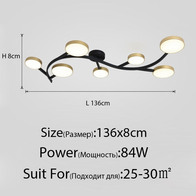 New 220v Led Chandelier For Living Room Bedroom Home Chandelier Modern Led Ceiling Chandelier Lamp Lighting Chandelier|Chandeliers - Frontier General Hardware
