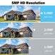 5MP HD IP Dome Camera Outdoor PTZ Home Security CCTV Camera WiFi 2 way Audio Auto Tracking Onvif Surveillance H.264 Network|Surveillance Cameras