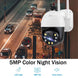 5MP HD IP Dome Camera Outdoor PTZ Home Security CCTV Camera WiFi 2 way Audio Auto Tracking Onvif Surveillance H.264 Network|Surveillance Cameras