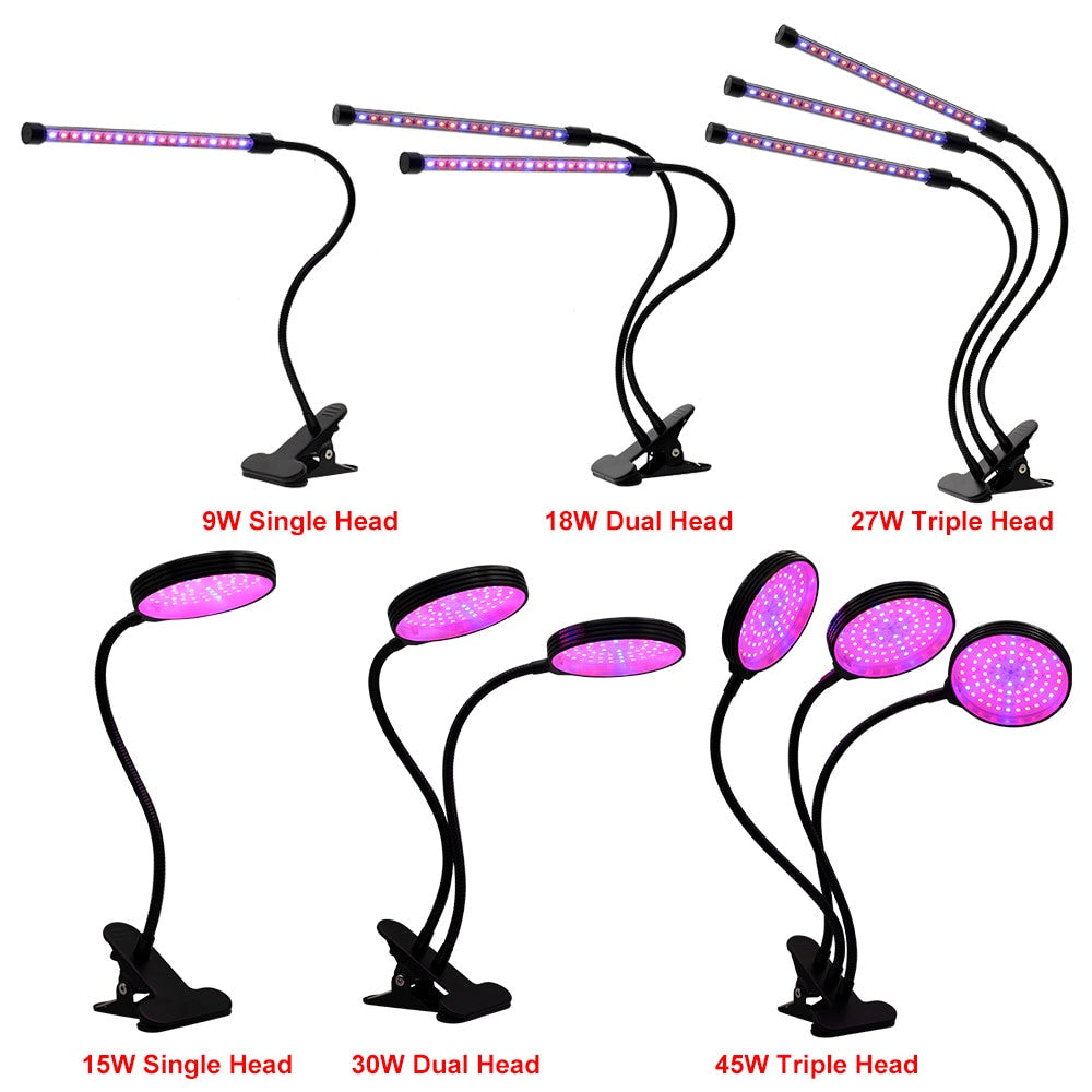 5V LED Grow Light USB Phyto Lamp Full Spectrum Fitolampy With Control For Plants Seedlings Flower Indoor Fitolamp Grow Box|LED Grow Lights - Frontier General Hardware