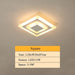 Modern ceiling lights 12w for hallway balcony corridor Coffe white light lamps bedroom luminaria teto acrylic lamparas de techo|Ceiling Lights - Frontier General Hardware