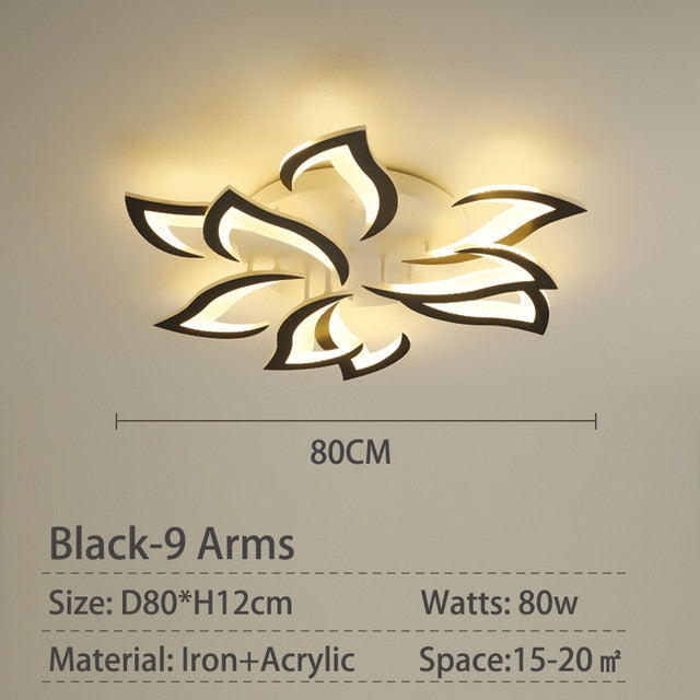Lustre Led Modern Chandelier 110v 220v Ceiling Chandelier Lighting for Home Foyer Living room Bedroom Dining room Kitchen Lights|Chandeliers - Frontier General Hardware