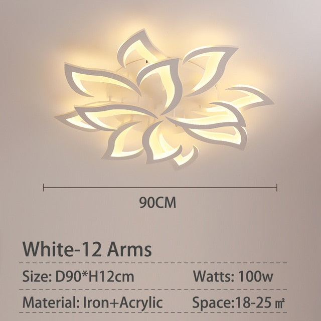 Lustre Led Modern Chandelier 110v 220v Ceiling Chandelier Lighting for Home Foyer Living room Bedroom Dining room Kitchen Lights|Chandeliers - Frontier General Hardware