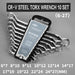 Torx Wrench Combination Wrench High Carbon Steel Combination Spanner Chrome Plated Metric Size for Auto Repairing Tools|Wrench - Frontier General Hardware