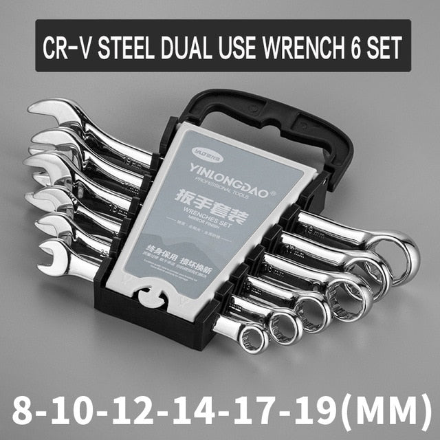 Torx Wrench Combination Wrench High Carbon Steel Combination Spanner Chrome Plated Metric Size for Auto Repairing Tools|Wrench - Frontier General Hardware