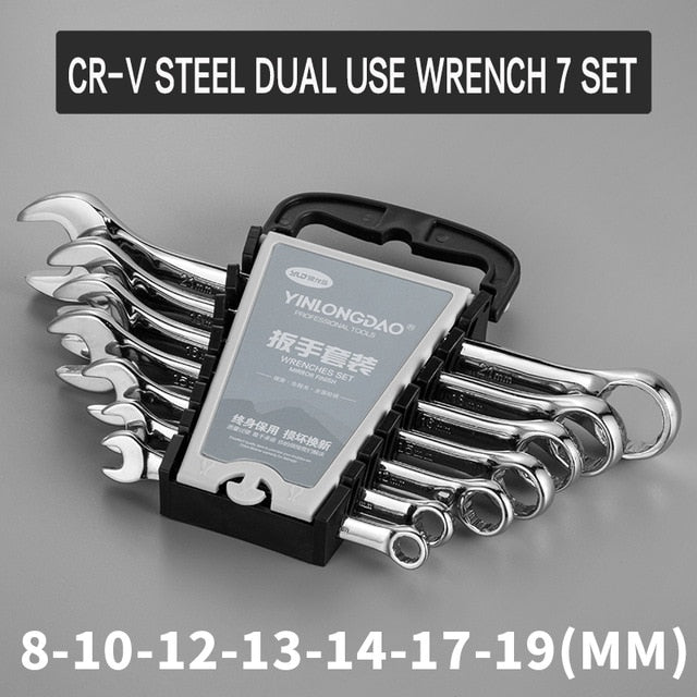 Torx Wrench Combination Wrench High Carbon Steel Combination Spanner Chrome Plated Metric Size for Auto Repairing Tools|Wrench - Frontier General Hardware