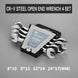 Torx Wrench Combination Wrench High Carbon Steel Combination Spanner Chrome Plated Metric Size for Auto Repairing Tools|Wrench - Frontier General Hardware